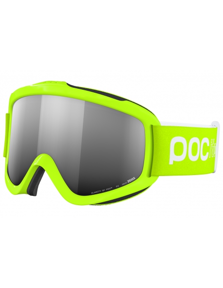 Gogle narciarskie POC POCito IRIS Fluorescent Yellow/Green / Partly Sunny Silver