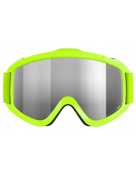 Gogle narciarskie POC POCito IRIS Fluorescent Yellow/Green / Partly Sunny Silver