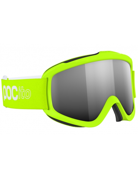 Gogle narciarskie POC POCito IRIS Fluorescent Yellow/Green / Partly Sunny Silver