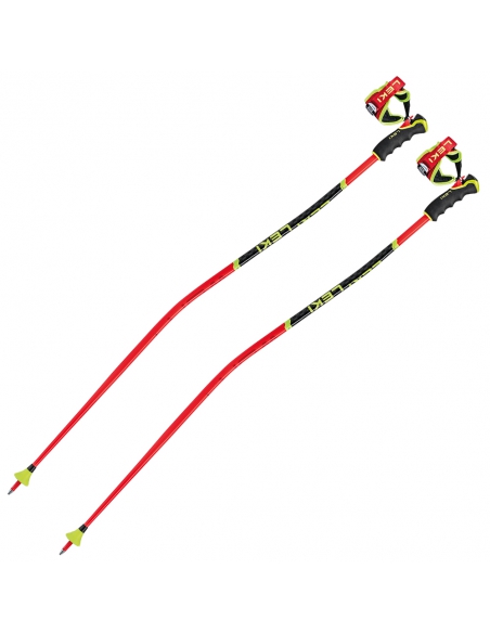 Kije narciarskie gigantowe Leki WCR TBS GS 3D Red (Trigger 3D)