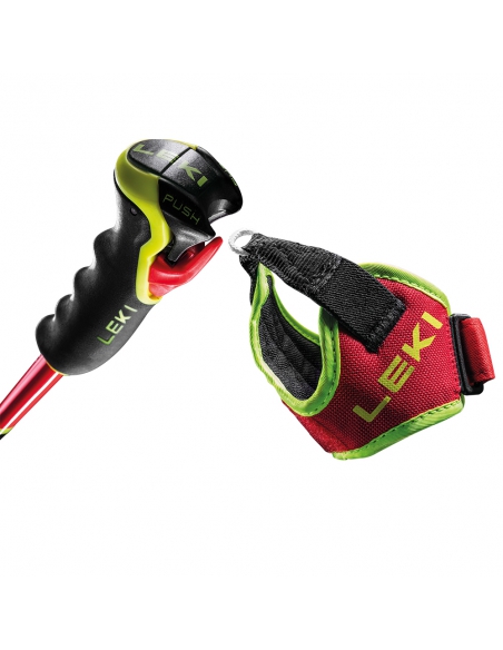 Kije narciarskie gigantowe Leki WCR TBS GS 3D Red (Trigger 3D)