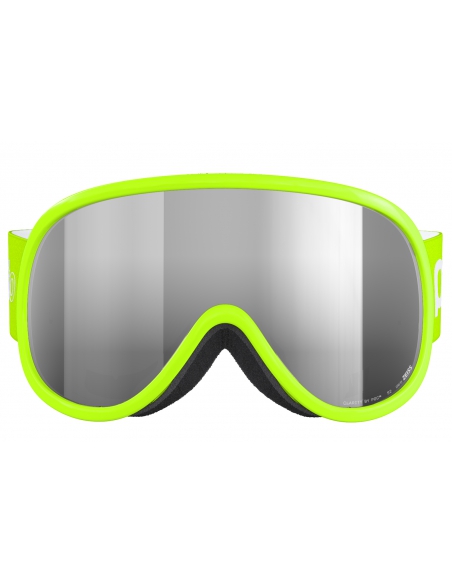 Gogle narciarskie POC POCito RETINA Fluorescent Yellow/Green / Partly Sunny Silver