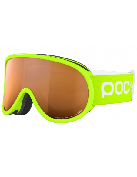 Gogle narciarskie POC POCito RETINA Fluorescent Yellow/Green / Partly Sunny Light Orange