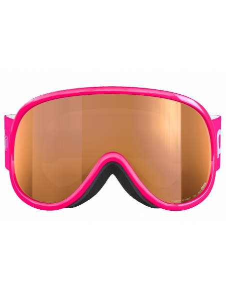 Gogle narciarskie POC POCito RETINA Fluorescent Pink / Partly Sunny Light Orange