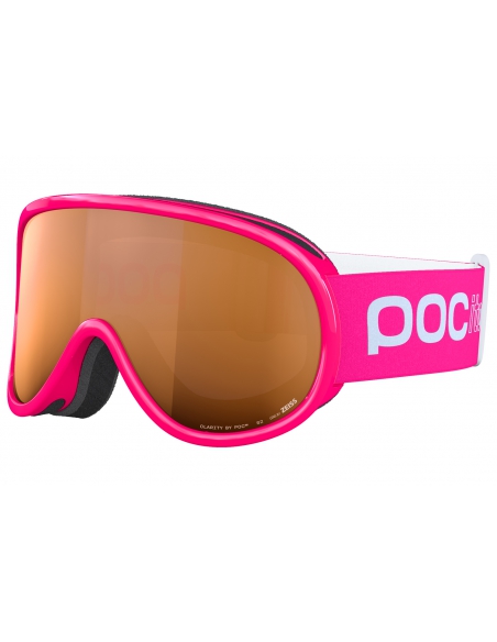 Gogle narciarskie POC POCito RETINA Fluorescent Pink / Partly Sunny Light Orange