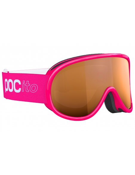 Gogle narciarskie POC POCito RETINA Fluorescent Pink / Partly Sunny Light Orange