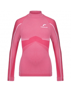 Koszulka termoaktywna dziecięca Reusch Undershirt Junior Warm Raspberry/White
