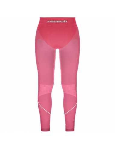Spodnie termoaktywne dziecięce Reusch Leggings Junior Warm Raspberry/White