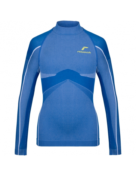 Koszulka termoaktywna dziecięca Reusch Undershirt Junior Warm Surf The Web/Safety Yellow