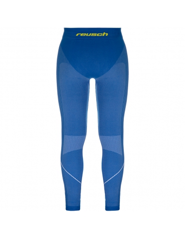 Spodnie termoaktywne dziecięce Reusch Leggings Junior Warm Surf The Web/Safety Yellow
