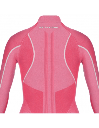 Koszulka termoaktywna dziecięca Reusch Undershirt Junior Warm Raspberry/White