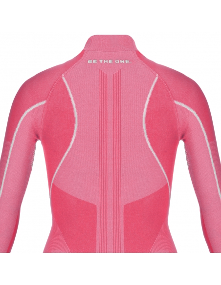 Koszulka termoaktywna dziecięca Reusch Undershirt Junior Warm Raspberry/White