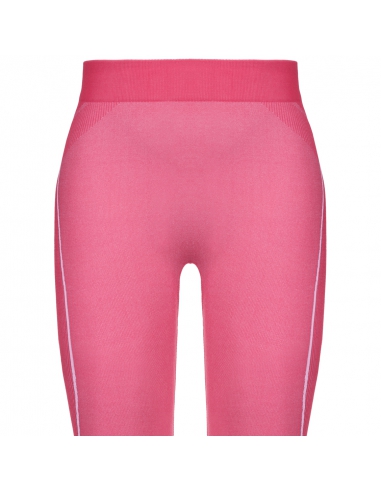 Spodnie termoaktywne dziecięce Reusch Leggings Junior Warm Raspberry/White