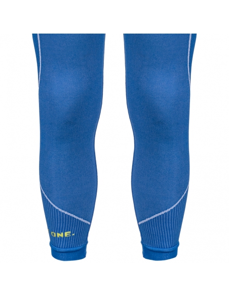 Spodnie termoaktywne dziecięce Reusch Leggings Junior Warm Surf The Web/Safety Yellow