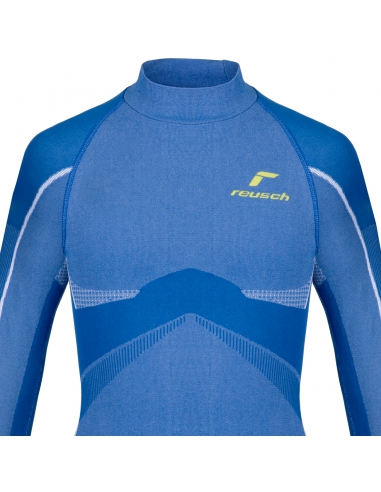 Koszulka termoaktywna dziecięca Reusch Undershirt Junior Warm Surf The Web/Safety Yellow