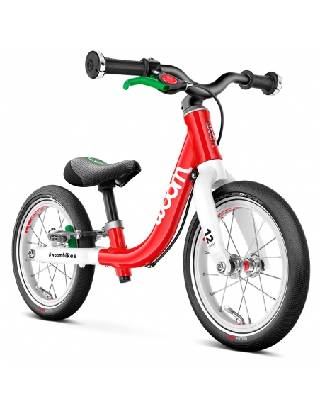 Rowerek biegowy Woom 1 Red (12") czerwony