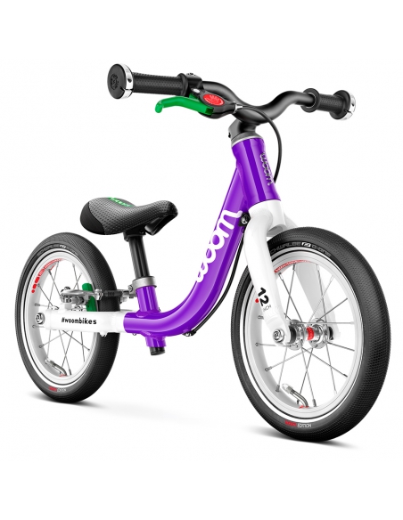 Rowerek biegowy Woom 1 Purple (12") fioletowy
