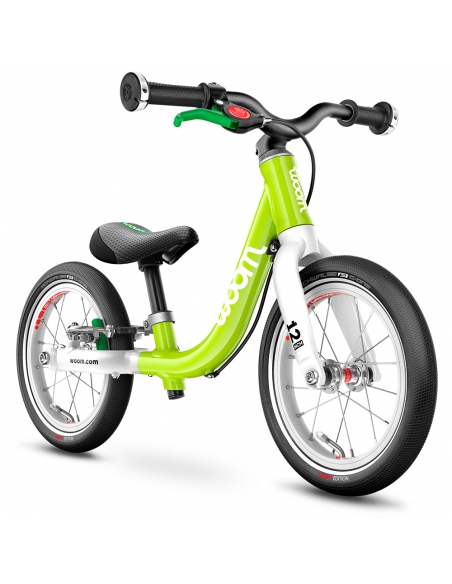 Rowerek biegowy Woom 1 Lizard Lime (12") limonkowy