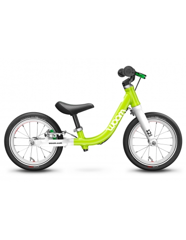 Rowerek biegowy Woom 1 Lizard Lime (12") limonkowy