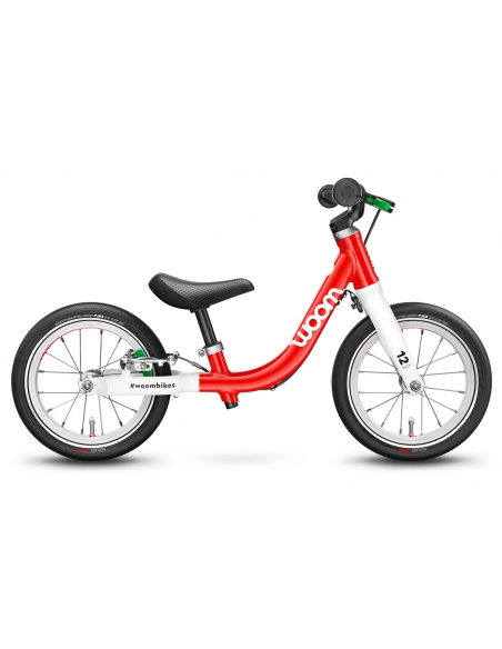 Rowerek biegowy Woom 1 Red (12") czerwony