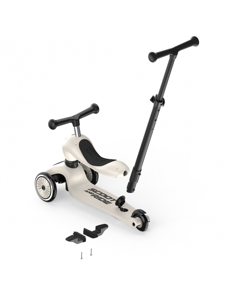 Hulajnoga Jeździk Scoot&Ride Highwaykick1 Push and Go 2w1 Ash (drążek do pchania) + pasek do noszenia GRATIS