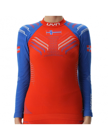 Koszulka termoaktywna UYN Natyon 3.0 UW Shirt (Long Sleeve Turtle Neck) NORWAY
