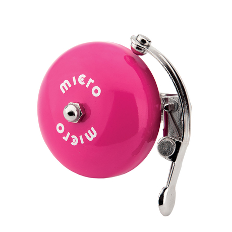 Dzwonek Micro metalowy różowy