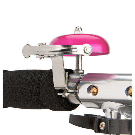 Dzwonek Micro metalowy różowy