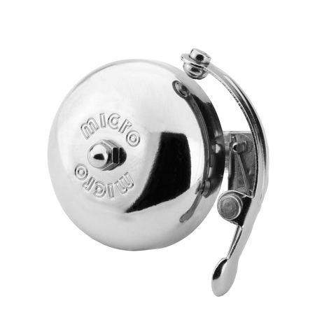 Dzwonek Micro metalowy srebrny