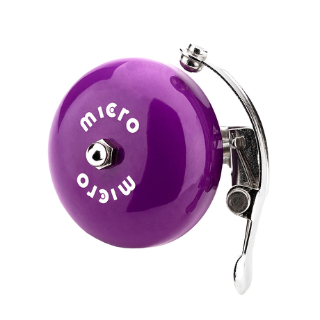 Dzwonek Micro metalowy fioletowy
