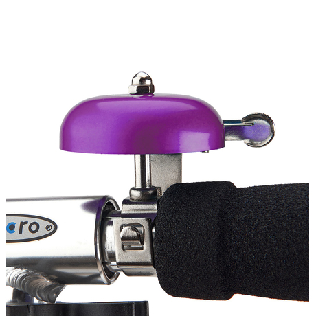 Dzwonek Micro metalowy fioletowy