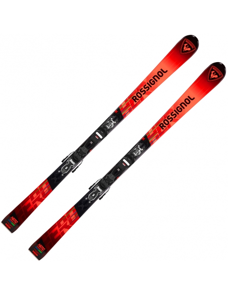Narty Rossignol HERO JUNIOR MULTI-EVENT + wiązania Look XPRESS 7 GW
