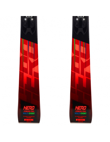 Narty dziecięce Rossignol HERO JUNIOR MULTI-EVENT + wiązania Look XPRESS 7 GW
