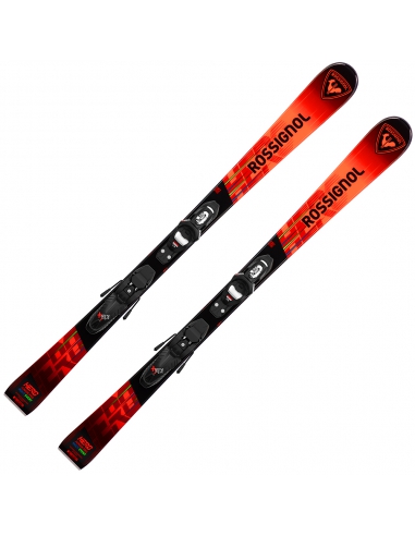 Narty Rossignol HERO JUNIOR MULTI-EVENT + wiązania Look KID 4 GW