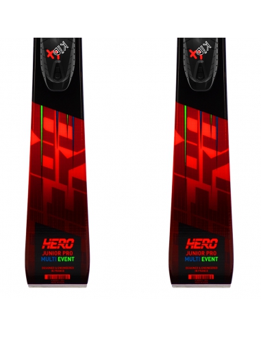 Narty Rossignol HERO JUNIOR MULTI-EVENT + wiązania Look KID 4 GW