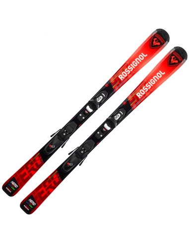 Narty Rossignol HERO JUNIOR + wiązania Look KID 4 GW