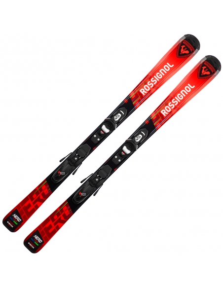 Narty Rossignol HERO JUNIOR + wiązania Look KID 4 GW