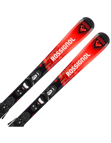 Narty Rossignol HERO JUNIOR + wiązania Look KID 4 GW
