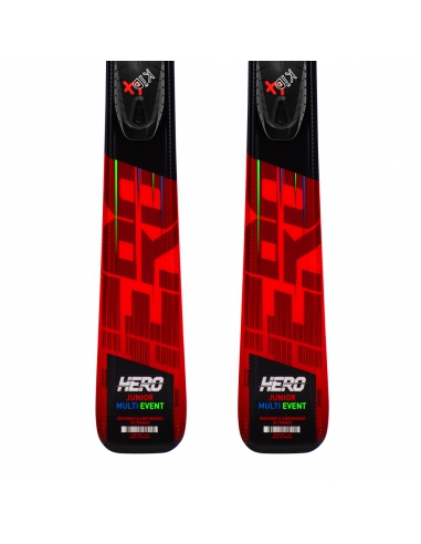 Narty Rossignol HERO JUNIOR + wiązania Look KID 4 GW