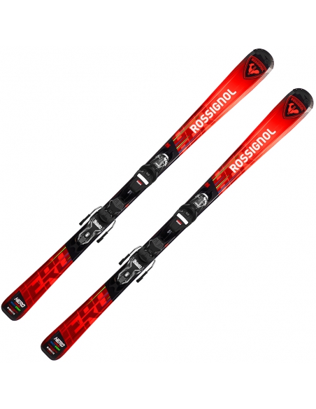 Narty dziecięce Rossignol HERO JUNIOR + wiązania Look XPRESS 7 GW