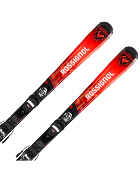 Narty dziecięce Rossignol HERO JUNIOR + wiązania Look XPRESS 7 GW