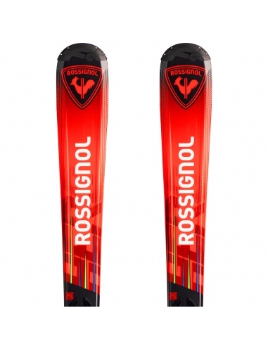 Narty dziecięce Rossignol HERO JUNIOR + wiązania Look XPRESS 7 GW