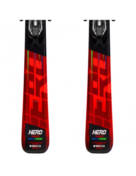 Narty dziecięce Rossignol HERO JUNIOR + wiązania Look XPRESS 7 GW