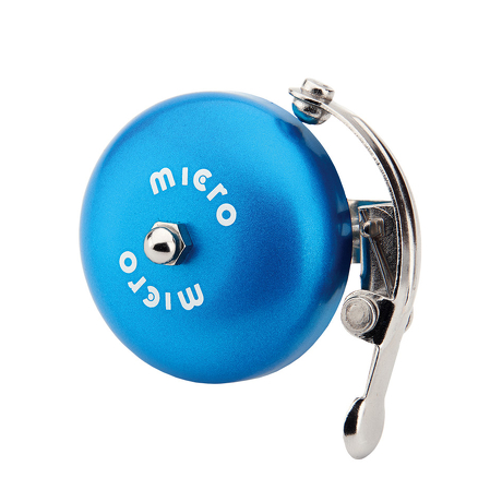 Dzwonek Micro metalowy niebieski