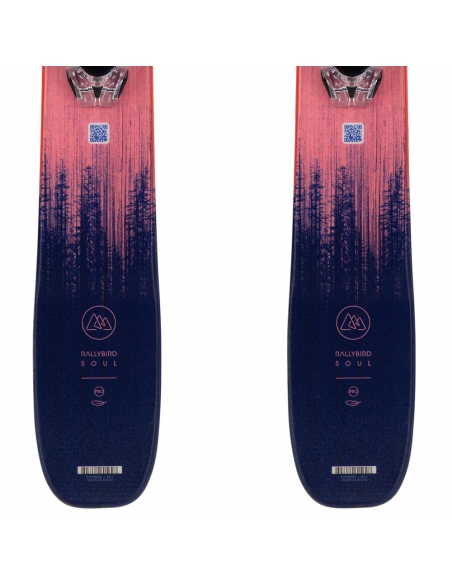 Narty Rossignol RALLYBIRD SOUL PRO + wiązania Look XPRESS W 10 GW