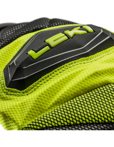 Rękawice narciarskie Leki WCR Venom 3D Junior Mitten (jednopalczaste) Black/Ice-Lemon