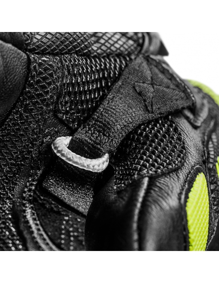 Rękawice narciarskie Leki WCR Venom 3D Junior (pięciopalczaste) Black/Ice-Lemon