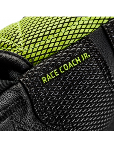 Rękawice narciarskie Leki WCR Coach 3D Junior (pięciopalczaste) Black/Ice-Lemon