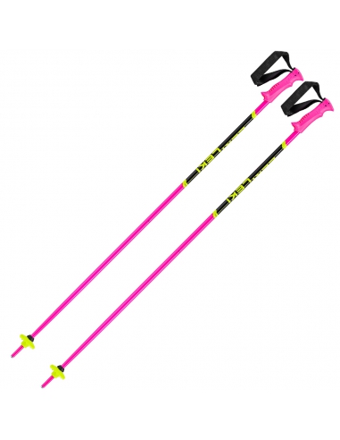 Kije narciarskie Leki Racing Kids Neon Pink/Black/Neon Yellow