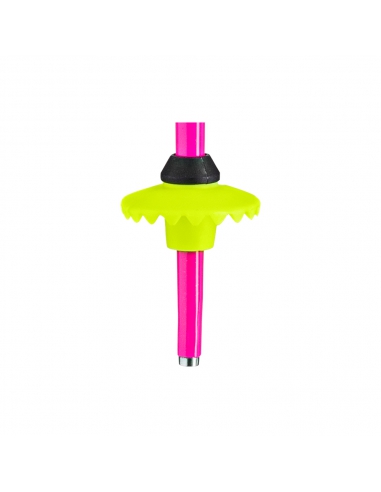 Kije narciarskie Leki Racing Kids Neon Pink/Black/Neon Yellow